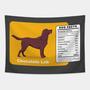 Chocolate Lab Dog Tapestry