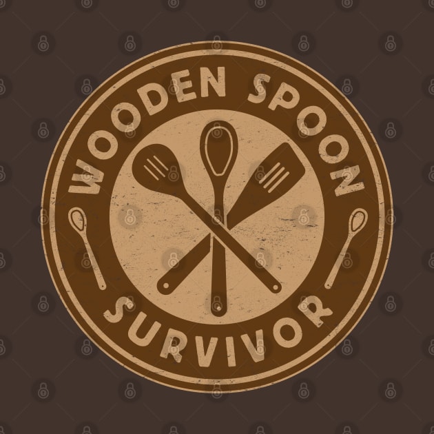 Wooden Spoon Survivor - Childhood Punishment Humor by TwistedCharm