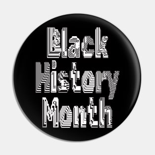 Black History Month Pin