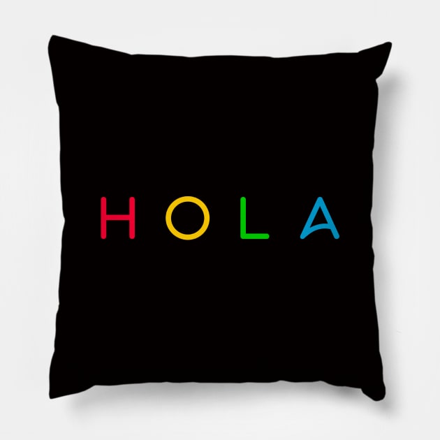 Hola Pillow by TravelGiftDesign