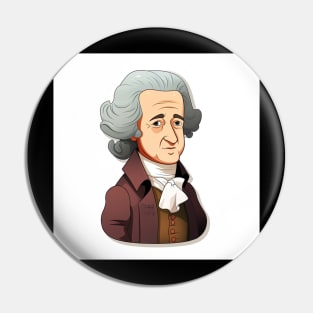 Johann Wolfgang von Goethe Pin