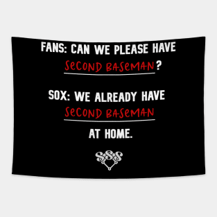 We've Got Players at Home (Second Base) Tapestry