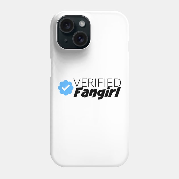 Verified Fangirl - Comics Phone Case by FangirlFuel