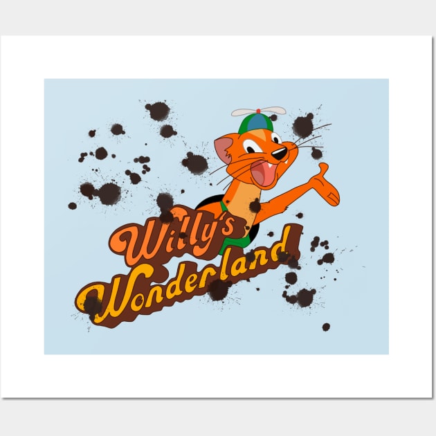 Willy's Wonderland Gang Art Print