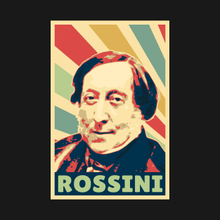 Gioachino Rossini Vintage Colors T-Shirt