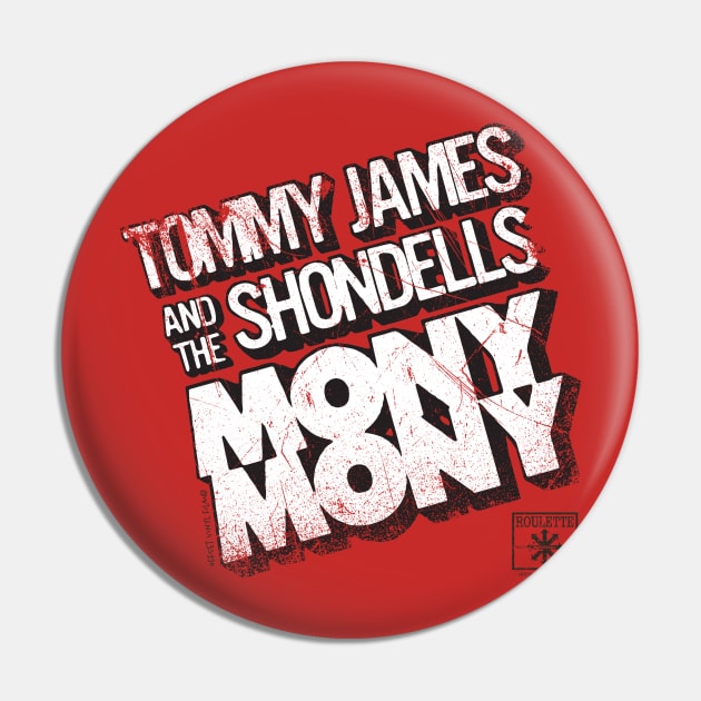 Tommy James and the Shondells "Mony Mony" Pin by offsetvinylfilm