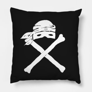 dread pirate jolly roger 2 Pillow