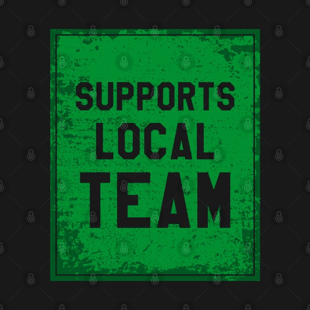 Supports local team || Green by Aloenalone