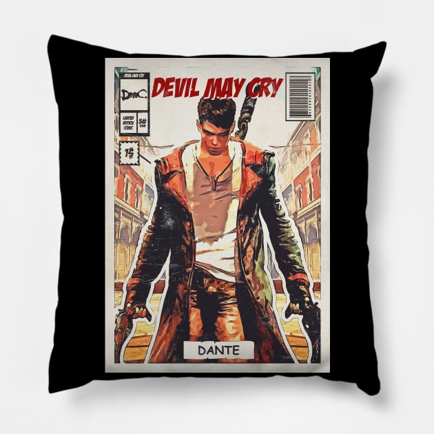 Devil may cry Comic Pillow by Durro