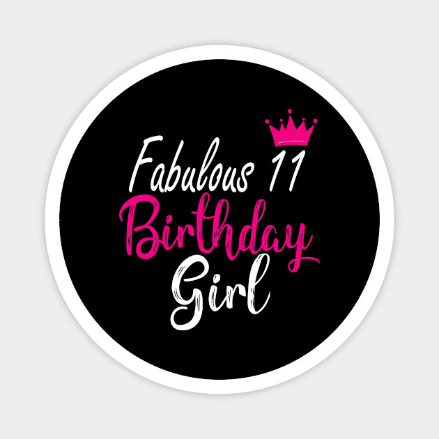 11 Year Old Birthday Shirt 11 Years Old Birthday Magnet