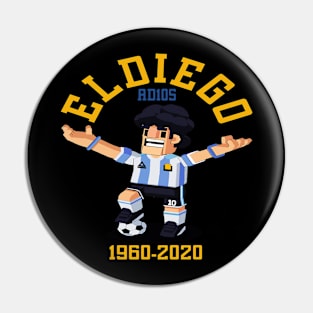 Adios Eldiego 1960-2020 Pin