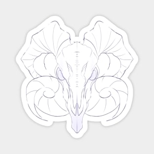 Goat Skull Magnet