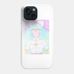 Pastel Girl and Stars Phone Case