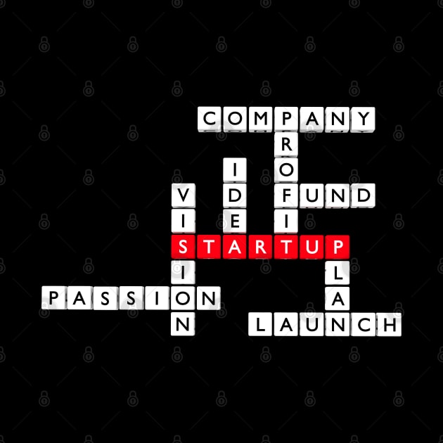 Startup 3D crossword puzzle by All About Nerds