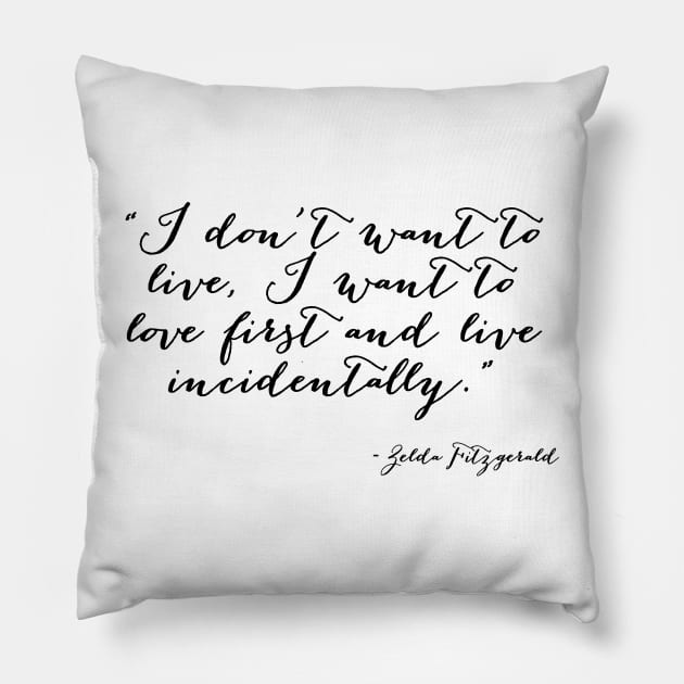 I want to love Pillow by peggieprints