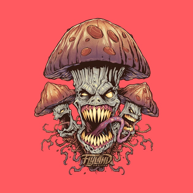 Evil Mushroom by FlylandDesigns