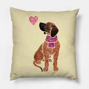 bavarian mountain hound Pillow