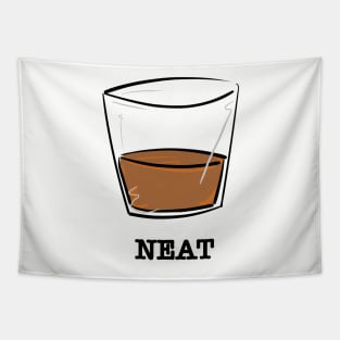 Whiskey Neat Tapestry