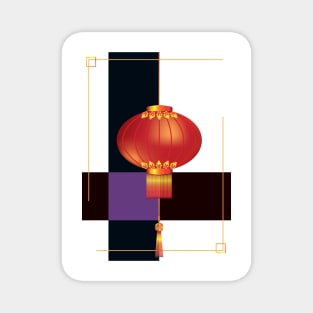 Bright chinese lantern Magnet