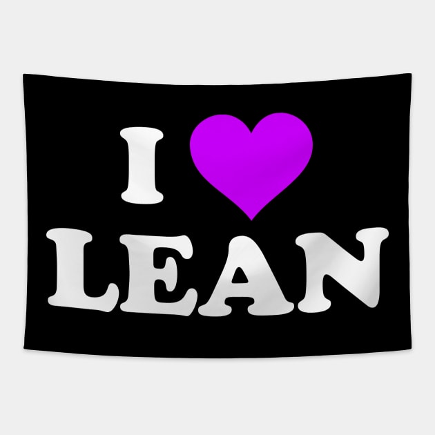 I Love Lean!!! Tapestry by Mrmera