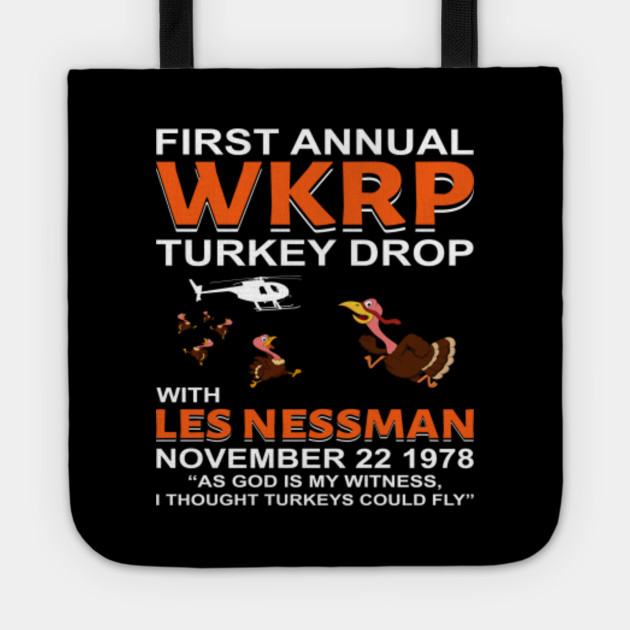 WKRP Turkey drop T-Shirt