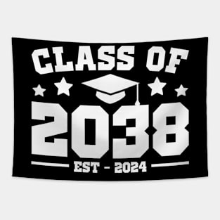 Class Of 2038 2024 Grow With Me Kindergarten Kids Boys Girls Tapestry