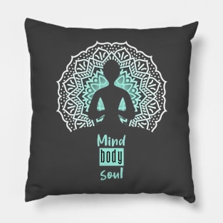 Mind, Body, Soul Pillow