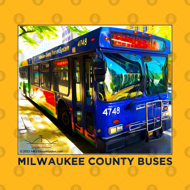 MCTS • Milwaukee buses • MKE WI by The MKE Rhine Maiden