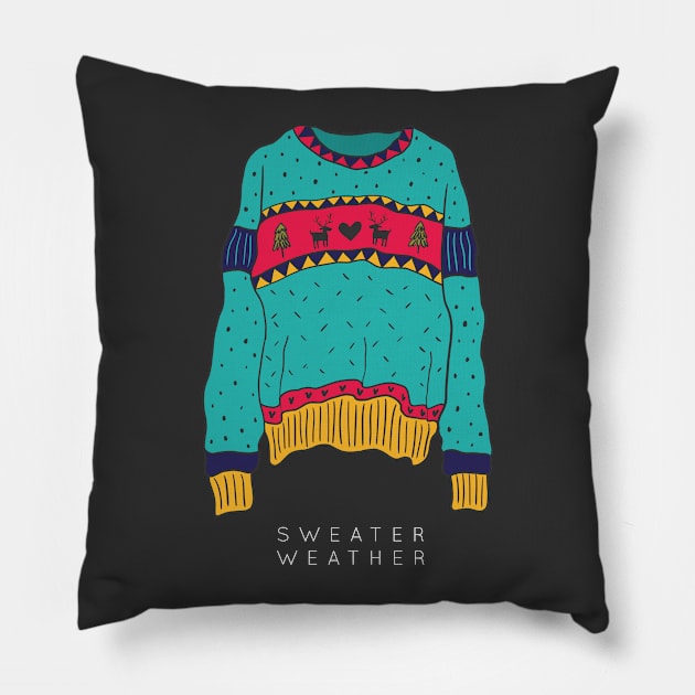 Sweater Weather Pillow by krimons