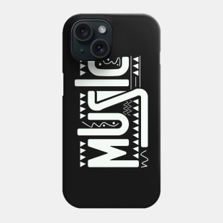 Middle age music logo Phone Case