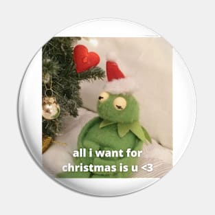 all i want for christmas is u <3 Pin