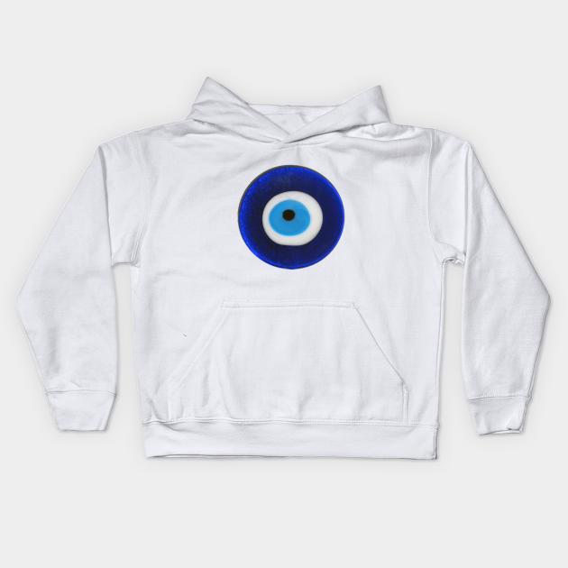 Nazar Evil Eye Protection Amulet Blue Bead Symbol Evil Eye Kids Hoodie Teepublic • evil (noun) the noun evil has 3 senses: teepublic