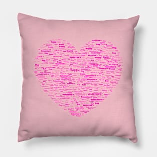 Happy Valentine's Day Pillow