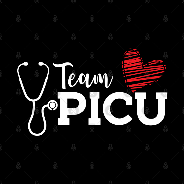 PICU Nurse - Team PICU by KC Happy Shop