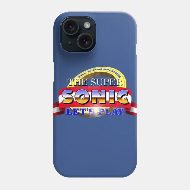 The Super Sonic Let's Play Phone Case by ricdesi