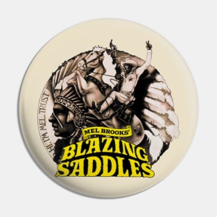 Blazing Saddles Original Aesthetic Tribute 〶 Pin