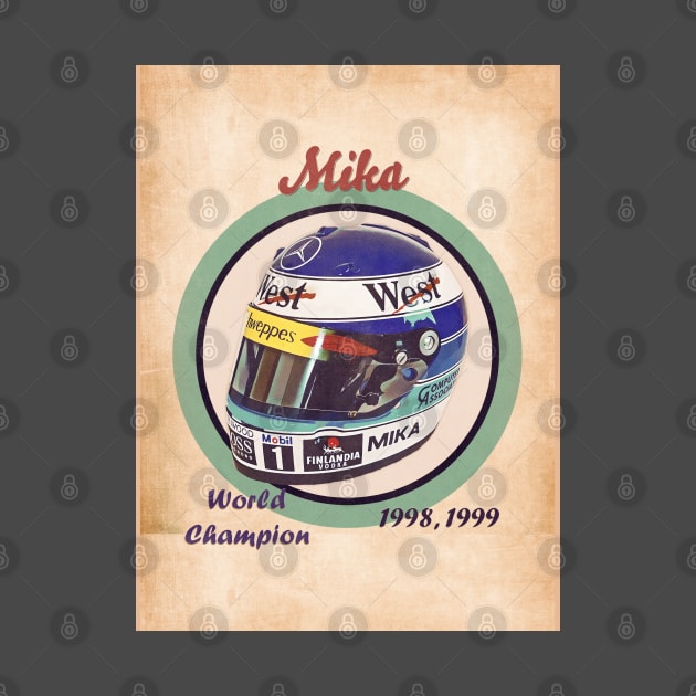 1998 Mika Hakkinen by Popcult Posters