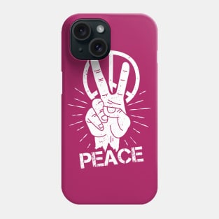 Peace Hand Fingers Phone Case