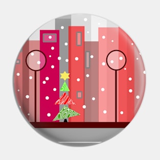 CHRISTMAS  In The City Pin