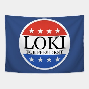 Loki for President Tapestry