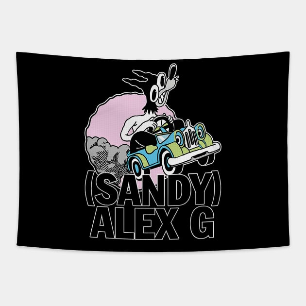 Sandy // Alex G Tapestry by arkobasaka