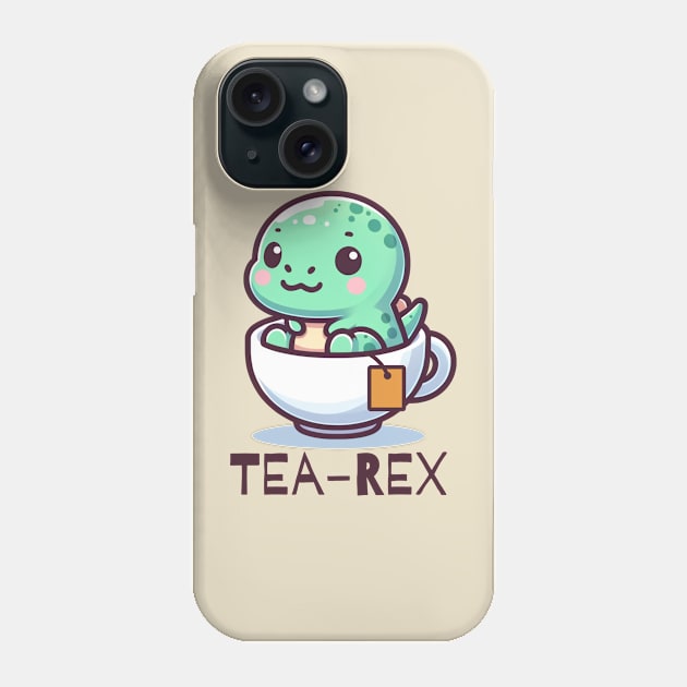 Tea-Rex Phone Case by BankaiChu