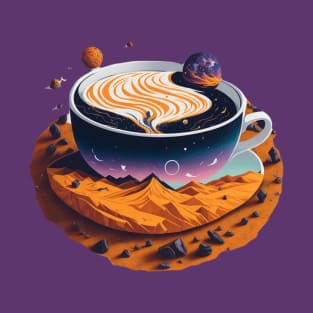 Galaxy Cup of Coffee T-Shirt