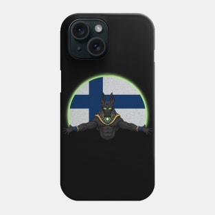 Anubis Finland Phone Case