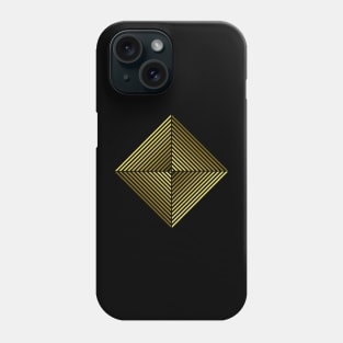 Square - triangles - graphic - geometric pattern Phone Case