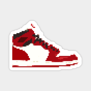 AIR JORDAN I RETRO PIXELATED ART SHOE COLLECTION Magnet