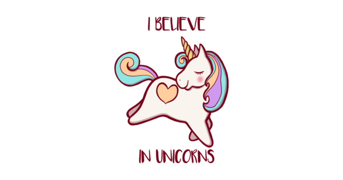 Download I Believe in Unicorns - I Believe In Unicorns - Sticker ...