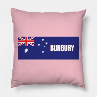 Bunbury City in Australian Flag Pillow