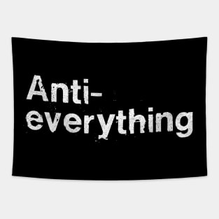 Anti-Everything / Antisocial Humor Design Tapestry