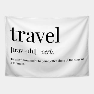 Travel Definition Tapestry